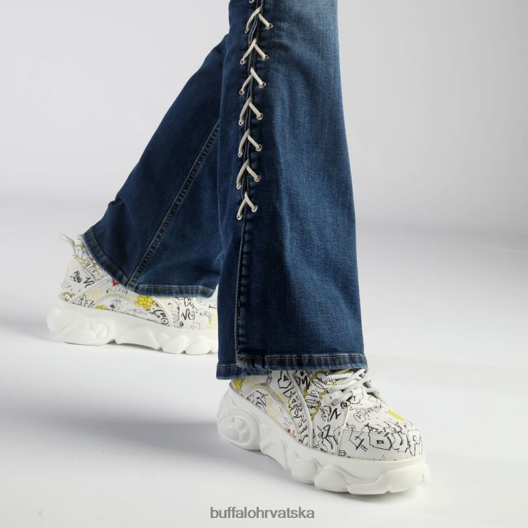grafit bijeli Buffalo cld corin tenisica low vegan |tenisice TDD6T210